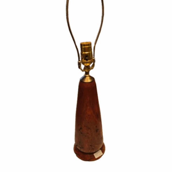 Burl Wood Lamp